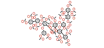 Terfucohexaphlorethol A tetracosaacetate